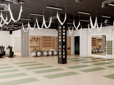 Зал групповых программ Olympia Gym&Spa Зелёная Гавань