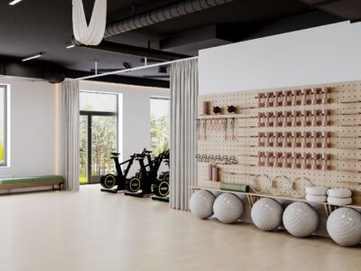 Зал групповых программ Olympia Gym&Spa Зелёная Гавань